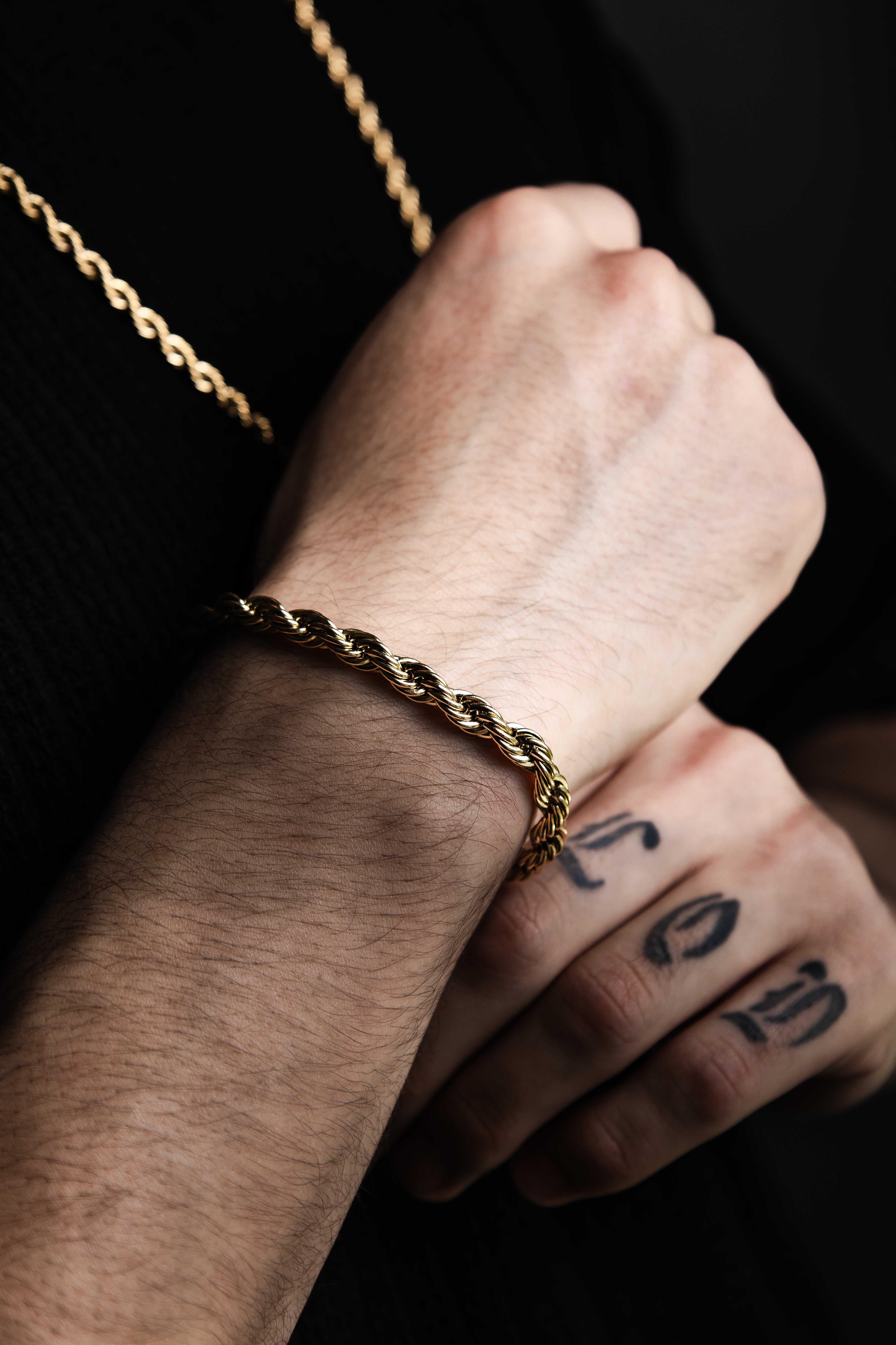 Combo Cadena Mas Pulsera Lazo