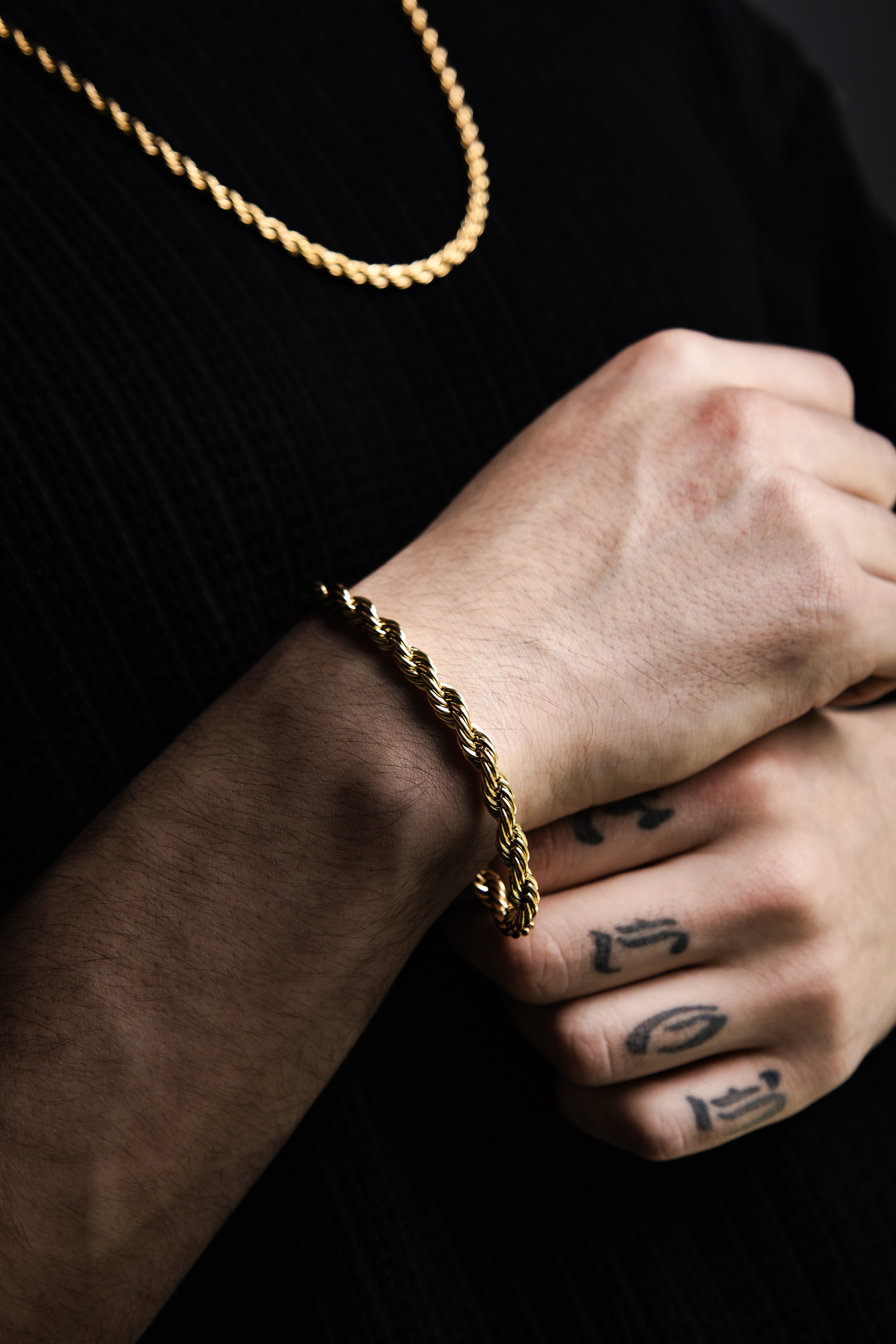 Combo Cadena Mas Pulsera Lazo