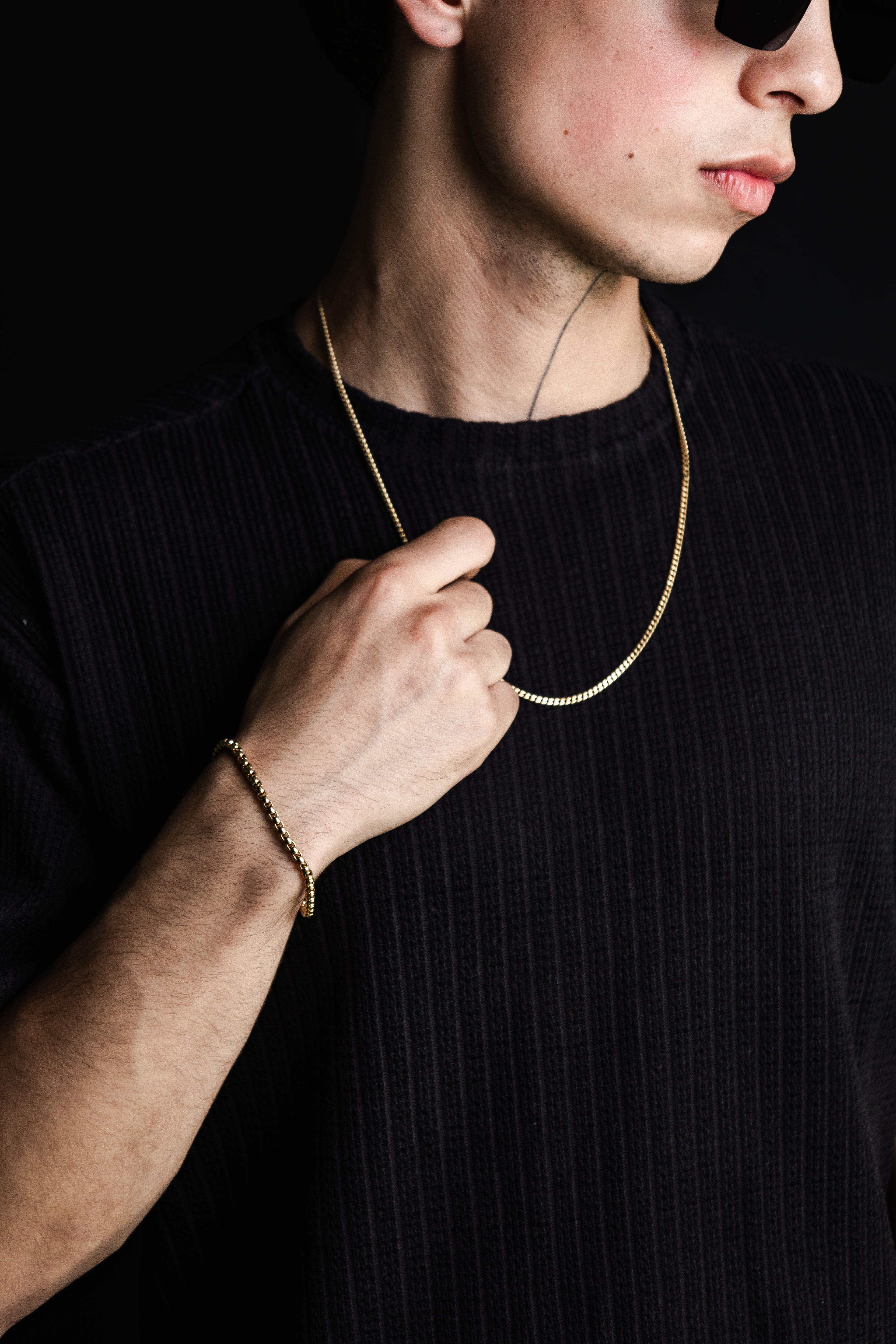 Combo Cadena y Pulsera Veneciana