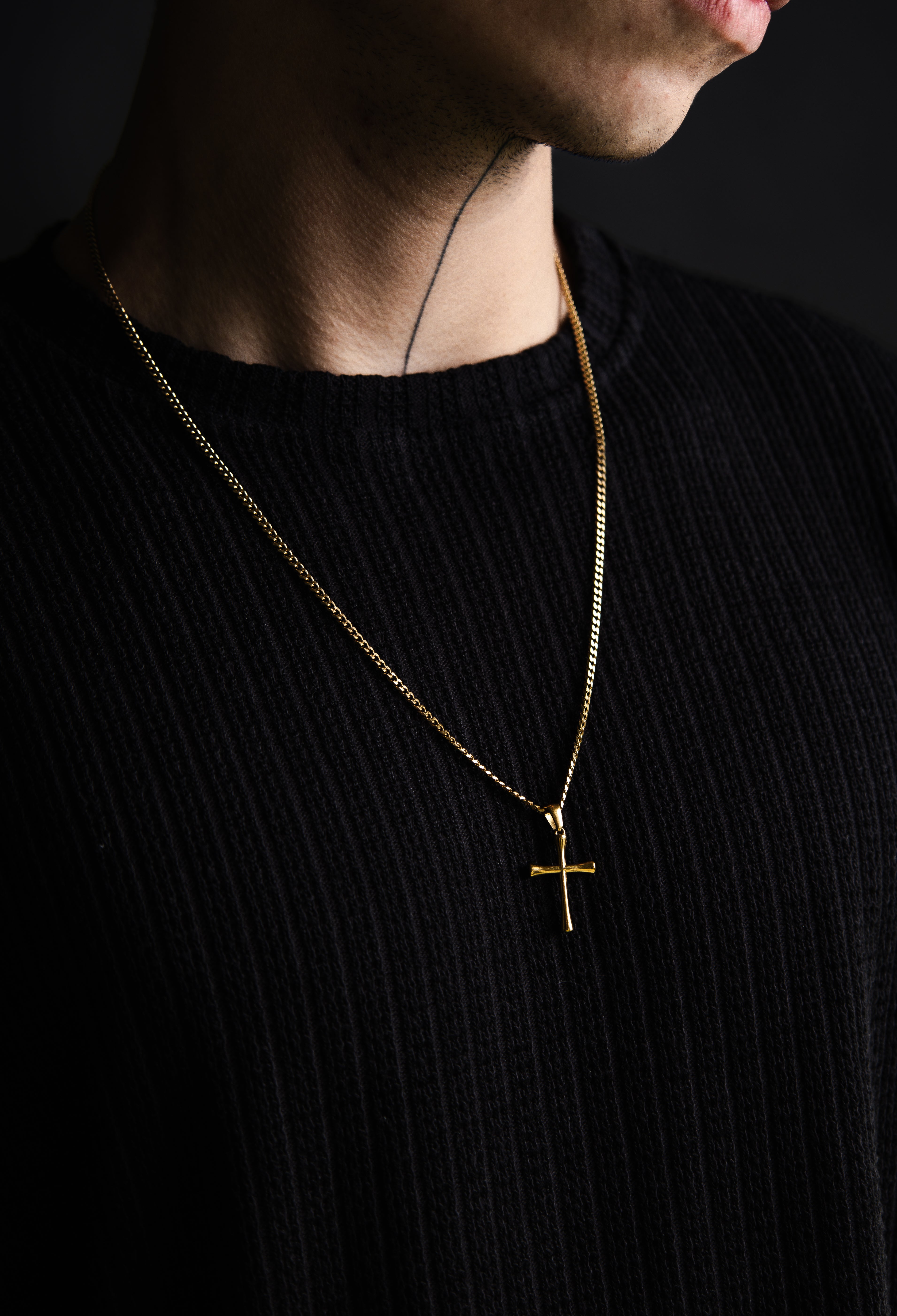 Combo Dije Cruz 006 + Cadena Cubana