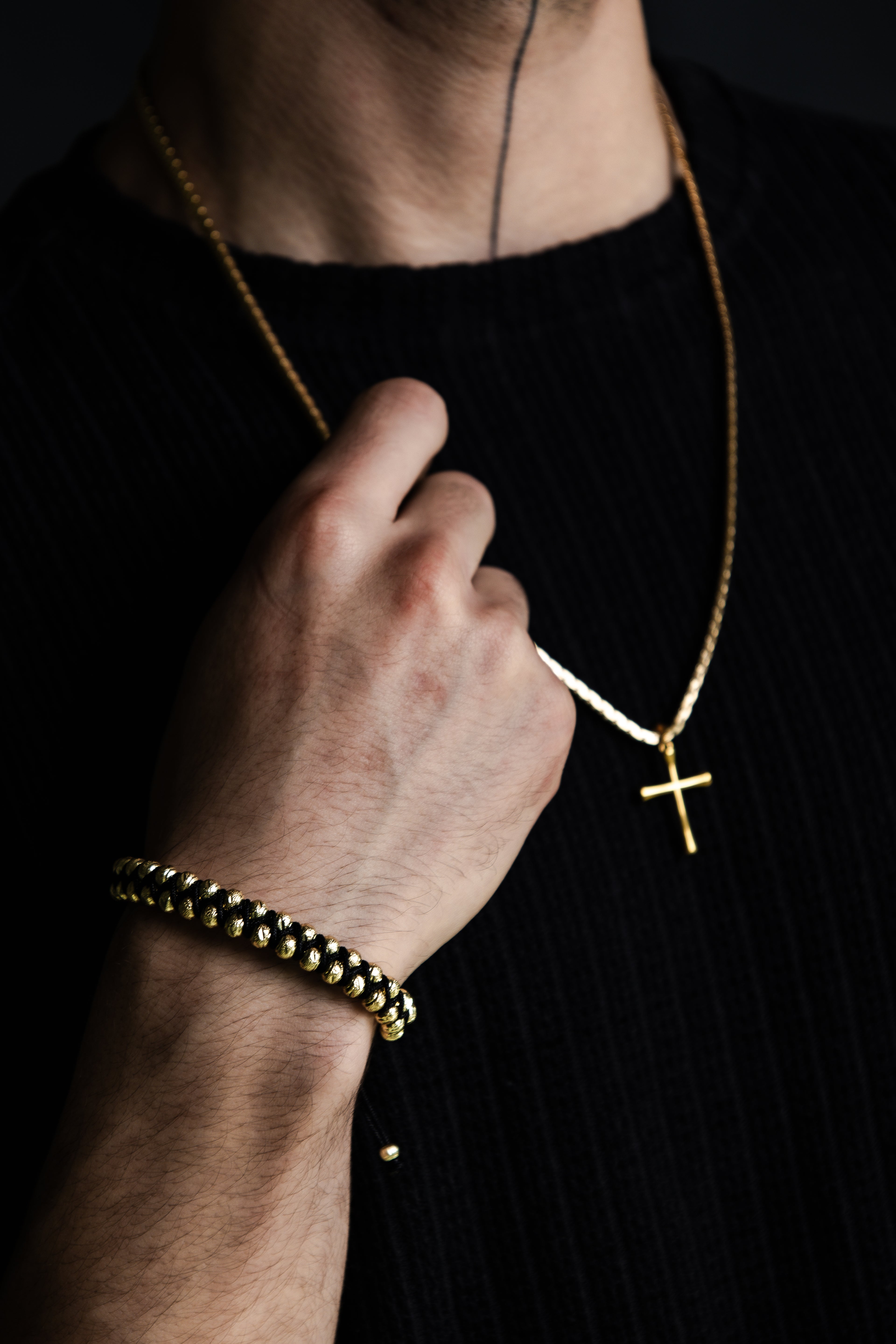 Combo Dije Cruz 006 + Cadena Cubana