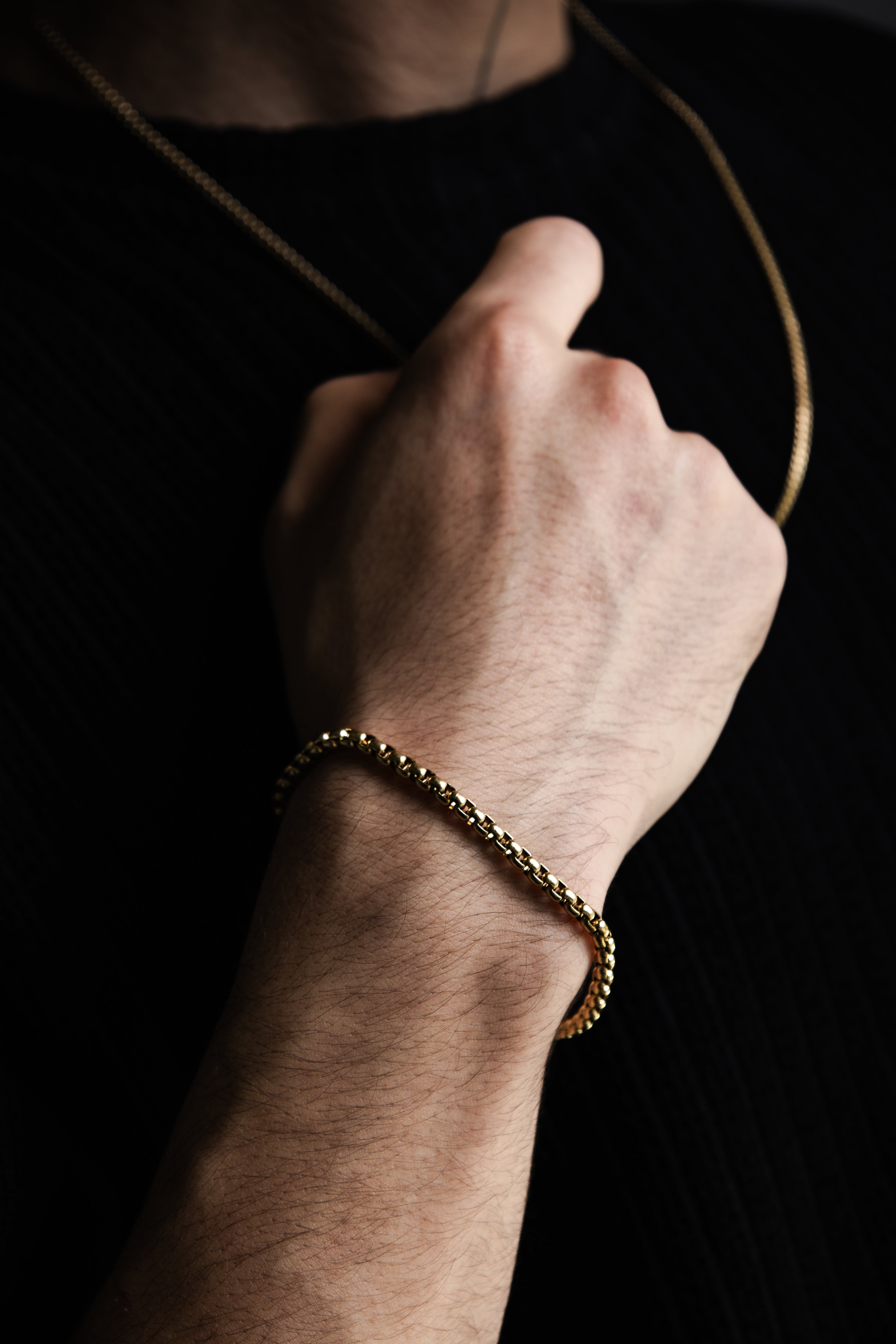 Combo Cadena y Pulsera Veneciana